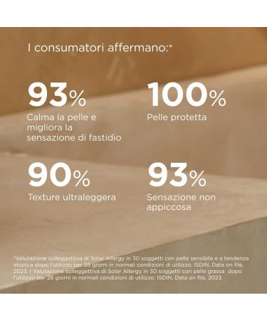 ISDIN FotoUltra Solar Allergy Fusion Fluid SPF 50+ Cr me solaire tr s haute protection pour les peaux allergiques au soleil - Buy Online on GoSupps.com