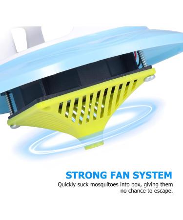 New Indoor Mosquito Killer Small Insect Trap Bug Zapper Bedroom Flying Bugs Trap Safety for Babies and Pregnant Women Blue - Buy Online on GoSupps.com