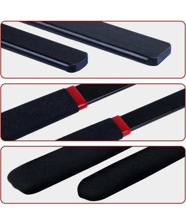 KOWPEWU 2-Piece Set 18 Riding Crop Sticks - Black with Non-Slip Handles - Buy Online on GoSupps.com