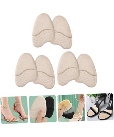 3 Pairs Girl Forefoot Cushions - Comfort Pads for High Heels | Metatarsal & Toe Cap Support - Buy Online on GoSupps.com