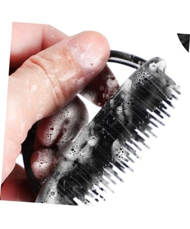 Healeved 12 STK Massage Shampoo Brush - Silicone Hair Washers for Curly Hair & Scalp Care | Better Bathing Experience - Buy Online on GoSupps.com