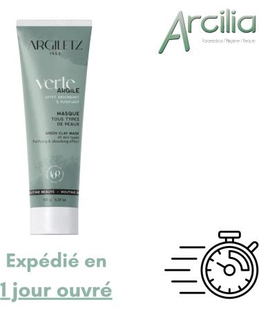  ARCILIA Argiletz Set of 6 Tubes of Green Clay 150 g Made in France Ready to Use Clay - Buy Online on GoSupps.com
