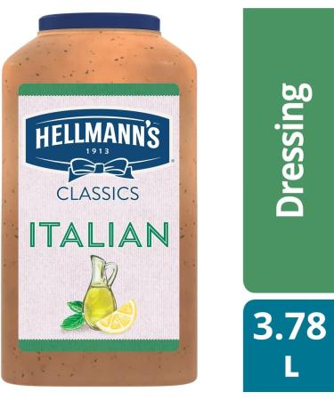 Hellmann's Italian Salad Dressing No Artificial Colours or Flavours Gluten Free 3.78 L - Buy Online on GoSupps.com