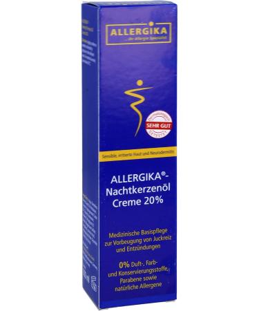 Allergika Night Candle Cream 20% - 100 ml | Soothing Moisturizer for All Skin Types - International Shipping Available - Buy Online on GoSupps.com