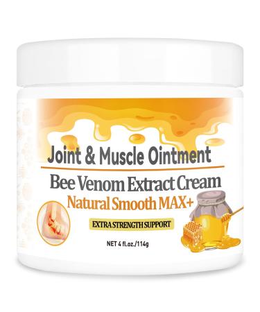 Bee Venom Cream Advanced Joint & Bone Cream New Professional Cream Gel for Whole Body Back Neck Hands Knees 2 Fl Oz (Pack of 1)