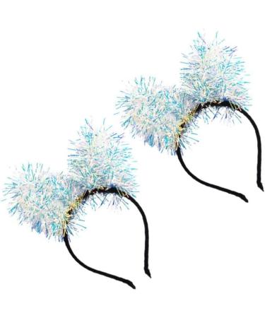 TOYANDONA Kids Hair Hoop 2pcs Tiara Hair Ties Hair Bands Kids Party Hairband Party Hair Hoop Headband Aldult Press Card Child - Buy Online on GoSupps.com