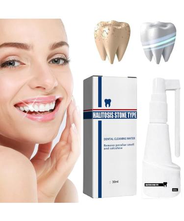Pulv risateur dentaire Spray Calculusfree - Nettoyant pour tartre dentaire - Blanchisseur de dents - Rafra chissant buccal - liminateur de tartre (1 pi ce) 1 Pi ce.