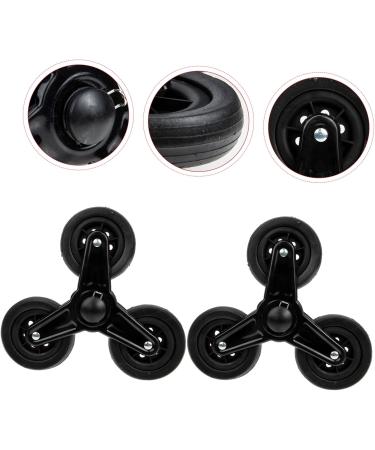 SOLUSTRE 1 Pair Shopping Wheel Automotive Wheels Triangle Trolley Wheels Wheel for Cart To Rotate Truck Heavy - Buy Online on GoSupps.com