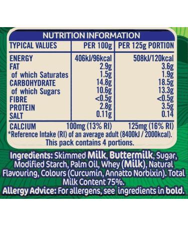 Ambrosia Ready-to-Eat Creamy & Delicious Devon Custard Carton 500 g (Pack of 1) 500g Original Carton - Buy Online on GoSupps.com