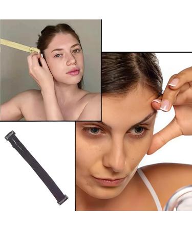 2 Pieces Face Lift Tape Adjustable Facelift Bands with Clips Facelift Straps Eyelids Lift Hair Band for Women Girls Face Shaping (black) - Buy Online on GoSupps.com