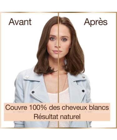 Garnier - Coloration Permanente - Sans Ammoniaque - 90% d'Ingr dients d'Origine Naturelle - Formule Vegan - Beurre de Karit - 100% Couverture Cheveux Blancs - Ch tain Tr s Clair Mocaccino (6.0)- Good CHATAIN TRES CLAIR MOCACCINO 6.0 - Buy Online on GoSupps.com