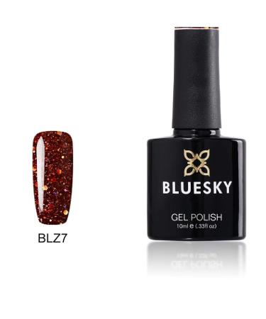 BLUESKY BLZ07 UV/Gel Nail Polish 10 ml Ruby Red Hollywood
