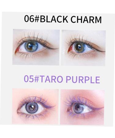 CANIGHT 6pcs Colored Mascara Gold Arabic Perfume Bottle Fine Mascara Lash Mascara Lady Mascara Cream Abs - Buy Online on GoSupps.com