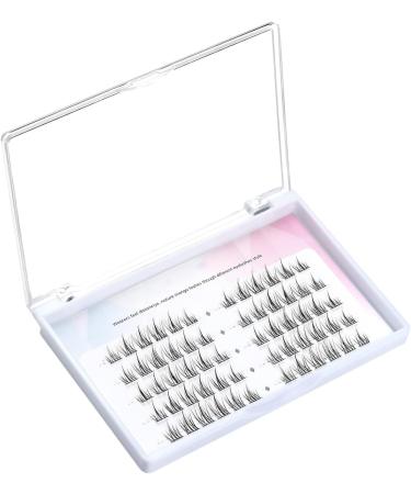 WUZIA Manga Lashes Natural Look Individual Lash Wispy Silky Anime Eyelashes Cluster Japanese Cosplay False Eyelashes Reusable Look Like Extensions DIY At Home(Sunflower) - Buy Online on GoSupps.com