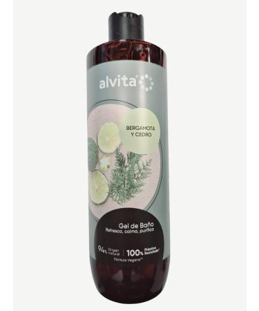 Alvita Bergamot and Cedar Bath Gel 400 ml