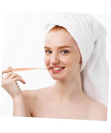 Beavorty 12-Pack Crystal Handle Toothbrushes for Gum & Implant Care | Light Wear-Resistant Oral Hygiene | Manual Crystal Brush Box - Buy Online on GoSupps.com