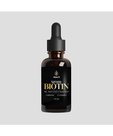 MAX CONCENTRATION - SERUM BIOTIN - 100% NATURAL Scalp and Beard Growth Boost Y