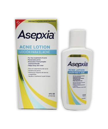 Asepxia Acne Lotion 4oz (Pack of 3) - Clear Skin Solution for Acne-Prone Skin - Buy Online on GoSupps.com