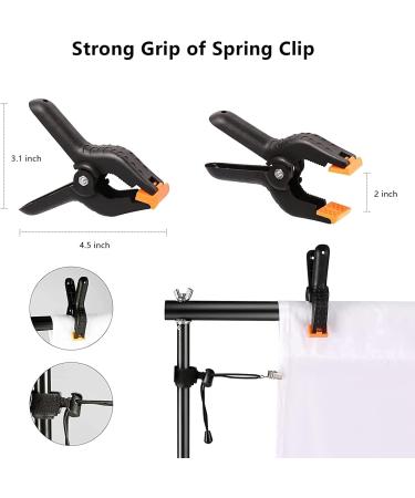 6.5x10ft Adjustable Backdrop Stand for Parties & Wedding Photography + 12 Balloons | ZBWW Photo Video Studio | Advertising Display - Buy Online on GoSupps.com