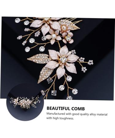 Ipetboom Hair Accessory 1 Pc Hair Comb Bride Manual Alloy Hair up Hair Accessories - Buy Online on GoSupps.com