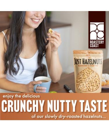 Roastery Coast Blanched Roasted Hazelnuts 3 LB | Unsalted Filberts | Kosher Certified Gluten Free Non-GMO Paleo - Buy Online on GoSupps.com