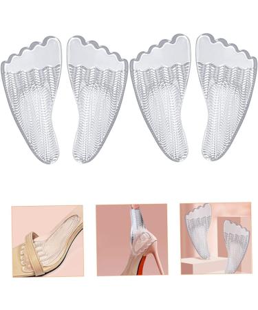 NOLITOY Five Toe Sticky Front Pad Inserts | Arch Support Insoles for Women & Men | Gel Metatarsal Pads for High Heels - Buy Online on GoSupps.com