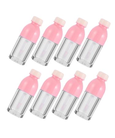 Petits Flacons de Gloss L vres Vides 10 Pi ces 10 Ml Transparents en Plastique Rose pour Femmes Voyage Usage Cosm tique