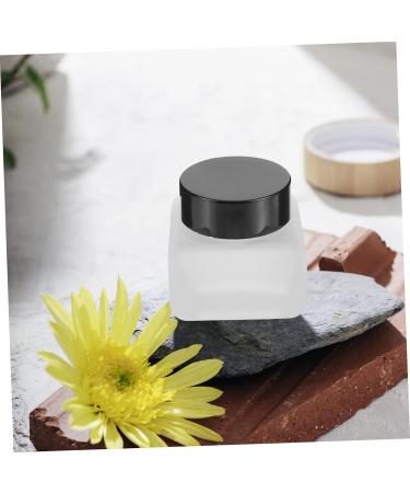 minkissy Eyeshadow Jars Sample Jars Toiletry Bottle Face Cream Jar Body Butter Jars Lotion Jar Empty Refillable Cosmetic Jars Portable Cosmetic Jar Empty Cream Jar Square Glass Travel Box - Buy Online on GoSupps.com