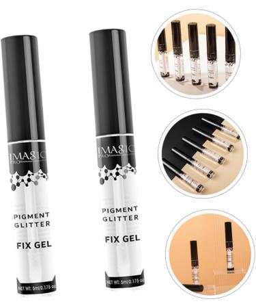 FOMIYES 2pcs Eye Primer Body Gel Eyelash Glitter Glue Backing Gel for Eye Base Makeup 1 count (Pack of 1) Assorted Color - Buy Online on GoSupps.com