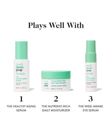 Good.Clean.Goop Beauty Fruit Facial Exfoliating Scrub | AHA Glycolic Acid & Grape Seed Exfoliant | Gentle Face Exfoliator for Smooth Skin | Cruelty Free | 2 fl oz - Buy Online on GoSupps.com