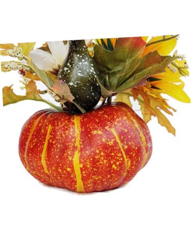 Zerodeko 4 Pcs Giant Fake Pumpkin Halloween Pumpkin Decorations Large Artificial Pumpkins Halloween Decor Artificial Pumpkin Decoration Maple Leaf Decor DIY Fake Pumpkin Lantern Pomegranate - Buy Online on GoSupps.com