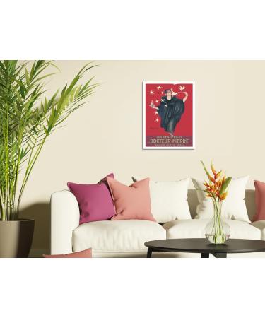 Docteur Pierre s Soap Toothpaste (Les Dentifrices Savon) - Vintage French Advertising Poster by Leonetto Cappiello c.1923 - Fine Art Rolled Canvas Print 16in x 20in Rolled Satin Canvas 20L" x 16W" - Buy Online on GoSupps.com