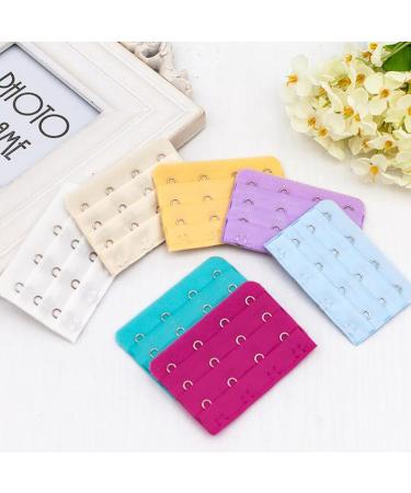 Ewanda store 28 Pcs Women 4 Hook 3 Rows Spacing Bra Strap Extender Bra Strap Extensions Color in Random - Buy Online on GoSupps.com