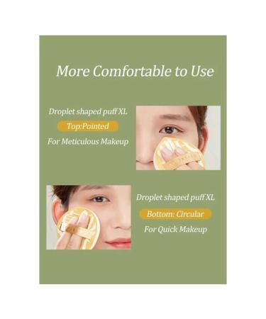 XL Powder Puff Beauty Tool Set for Liquid Foundation | Travel Storage Box | Premium Beauty Tools - Buy Online on GoSupps.com