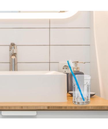 Blue Handle Toothbrushes - Individually Wrapped Multipack for Hotels & Travel (20 Pack) - Best Disposable Toothbrushes - Buy Online on GoSupps.com