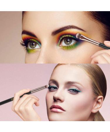 MSQ Eye Makeup Brushes 12pcs Eyeshadow Brushes Rose Gold Makeup Brushes Set with Soft Synthetic Hairs & Real Wood Handle for Eyeshadow  Blending  Eyebrow  Eyeliner (Rose Gold) 1Rose Gold Standard - Buy Online on GoSupps.com