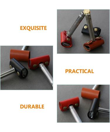 Buy Healeeved Durable Razor Shell Travel Accessories - Leather Case for Razors & Shavers | Ideal Travel Planner & Organizer - Buy Online on GoSupps.com