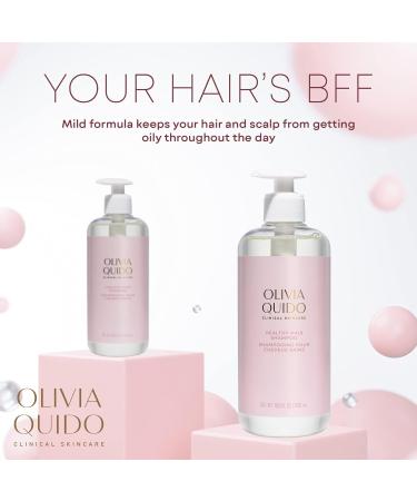 OLIVIA QUIDO Clinical Skin Care Healthy Hair Shampoo Sulfate-Free Treatment for Oily & Damaged Hair | Hydrating Scalp Care for Men & Women - Buy Online on GoSupps.com