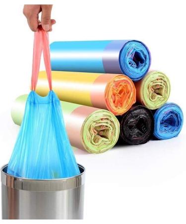 ytrew 10 rolls sorted garbage bags kitchen household hotel thickened portable trash bags - Buy Online on GoSupps.com