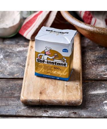 SAF Gold | (OSM500) | Instant Yeast | (20X500g) Pack | High Sugar Yeast | Making Sweet Bread | Buns | Free Next Day Delivery - Buy Online on GoSupps.com