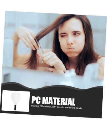 Beatifufu 1pc Salon Baffle Hairdresser Hair Spray Shield Barber Hairspray Shield Hairdressing Eyes Protector Anti Spitting Protection Decorate Splash Proof - Buy Online on GoSupps.com