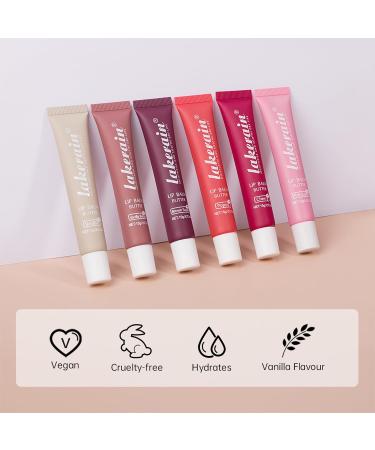 Moisturizing Lip Balm Butter - Ultra-Nourishing Hydrating Lip Mask for Soft Smooth Lips (Vanilla) - Best Lip Care for Dry Cracked Lips - Buy Online on GoSupps.com