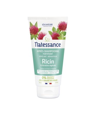 Natessance Capillaire Conditioner with castor oil and vegetable keratin 150 ml - Buy Online on GoSupps.com