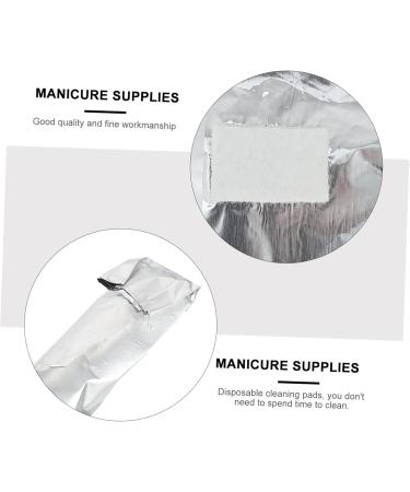  IWOWHERO Pack of 200 Aluminum Foil Sheets for Gel Nail Polish Remover Manicure Supplies - Buy Online on GoSupps.com