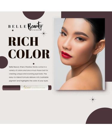 Belle Beauty by Kim Gravel Shero Shadow Stick in Mulberry | Bold Eye Shadow for Stunning Eyes - Buy Online on GoSupps.com