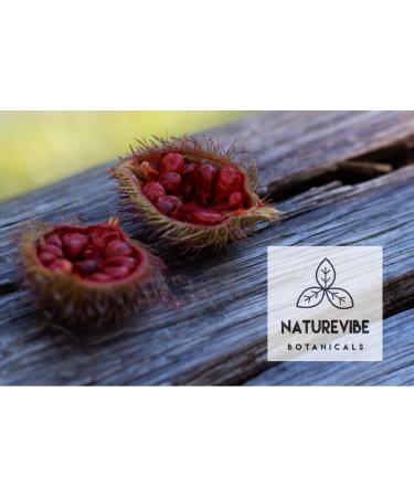Naturevibe Botanicals Organic Annatto Seeds 10 Ounces - Achiote Whole Seeds for Cooking and Baking - Buy Online on GoSupps.com