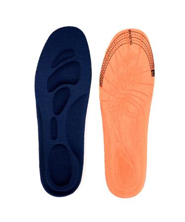 Comfort Massage Shoes Insoles Breathable Unisex Replacement Insert Shock Absorbing Shoes Cushion (Men's 7-8 US/Women's 5-9 US)
