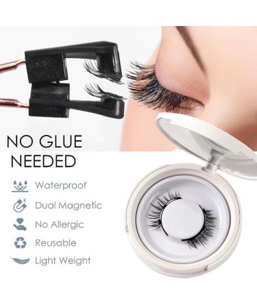 Krafty Magnetic Eyelashes | Reusable Natural Look Lashes | No Glue or Liner Needed | 2 Pairs with Applicator - International Shipping Available - Buy Online on GoSupps.com