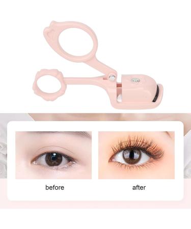 Qukaim Eyecurl Heated Eyelash Curler Type C Rechargeable Electric Eye Lash Curler with 3 Gears PinkUSB - Buy Online on GoSupps.com