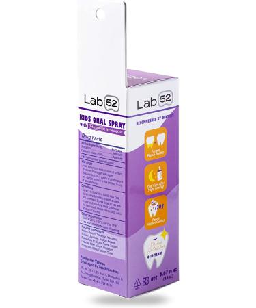 Lab52 Kids Anticavity Mouth Spray | Sugar-Free Oral Care for 0-12 Years | Patented MesoFill Technology | Xylitol Sweetened Grape Flavor - Buy Online on GoSupps.com